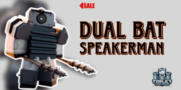 Gambar Product Dual Bat Speakerman - Toilet Tower Defense