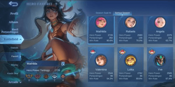 Gambar Product Paket Rank Epic 3-Mythic 1