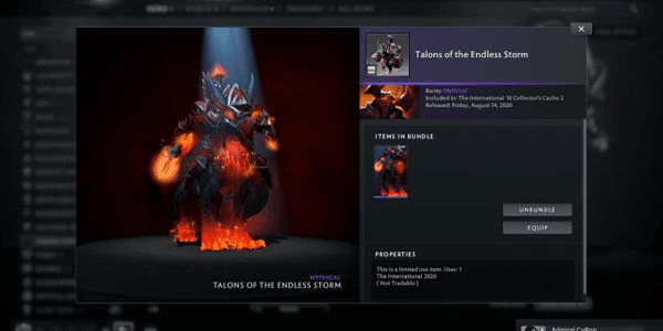 Gambar Product Talons of the Endless Storm (Bundle Chaos Knight Collector's Cache TI 10)