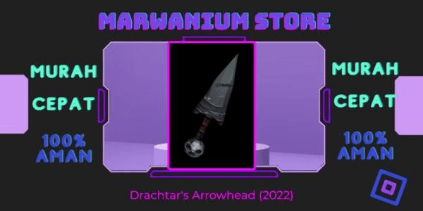 Gambar Product Drachtar's Arrowhead (2022 Halloween) Piso Knife - Survive The Killers (STK)