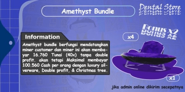 Gambar Product Amethyst Set (1 Table + 4 Chairs)