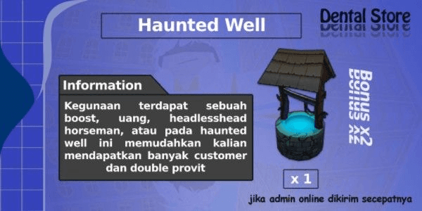 Gambar Product Haunted Well