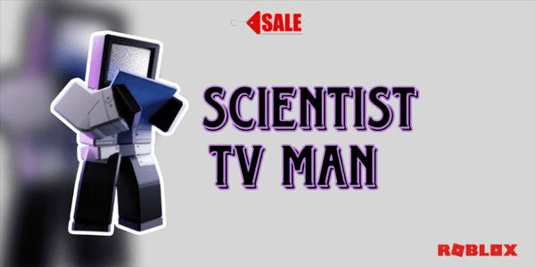 Gambar Product Scientist TV Man - Toilet Tower Defense