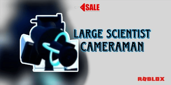 Gambar Product Large Scientist Cameraman - Toilet Tower Defense