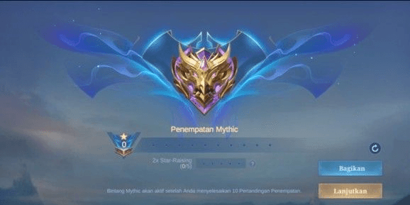 Gambar Product Paket Rank Mythic Full Placement (15 Bintang)