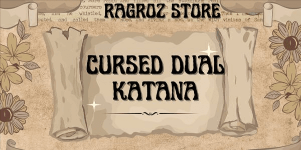 Gambar Product Get Legendary Sword Cursed Dual Katana