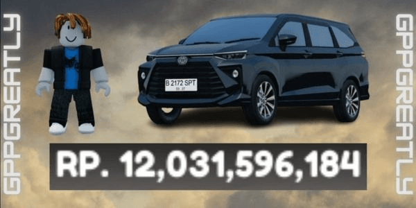 Gambar Product Akun CDID (Car Driving Indonesia) uang 12 Miliar