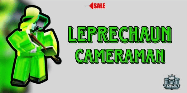 Gambar Product Leprechaun Cameraman - Toilet Tower Defense