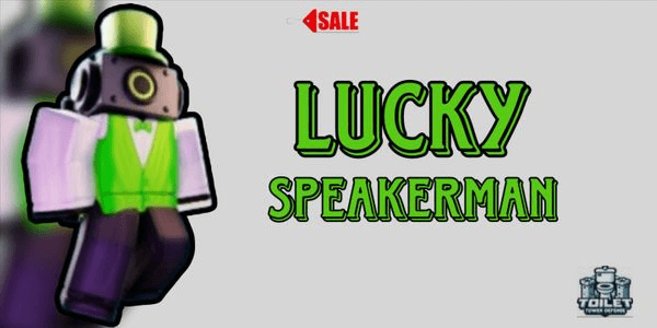 Gambar Product Lucky Speakerman - Toilet Tower Defense