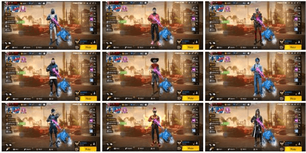 Gambar Product SULTAN SG2 REAPER ACCOUNT, VAULT 391, CLASSIC JAZZ BUNDLE, ROSY SMILE BUNDLE, FFCS BUNDLE, WEAPONS 342, AK EVO LVL 4, XM8 EVO LVL 3, MP40 EVO LVL 3