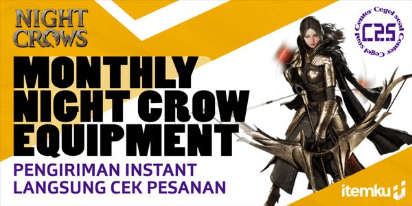Gambar Product Monthly Night Crow Equipment Package