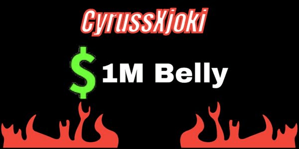 Gambar Product Joki get 1M Belly