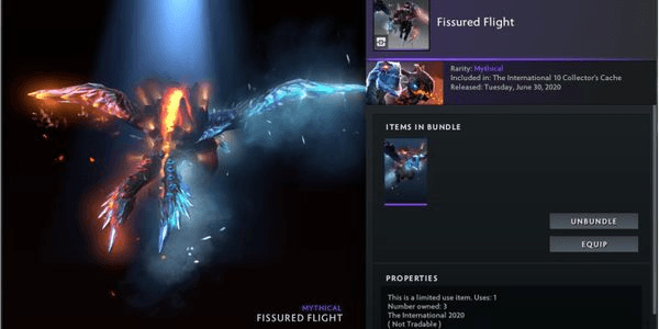 Gambar Product Fissured Flight (Bundle Jakiro Collector's Cache TI 10)