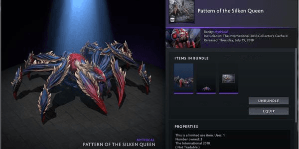 Gambar Product Pattern of the Silken Queen (Broodmother Set)