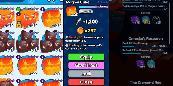 Gambar Product [Pet Catcher] Magma Cube | Buy 1 Get 1 Free