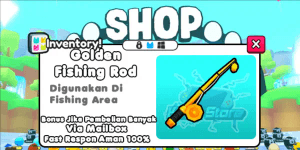 Golden Fishing Rod