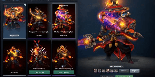 Gambar Product Master of the Searing Path (Bundle Ember Spirit Collector's Cache TI 10)