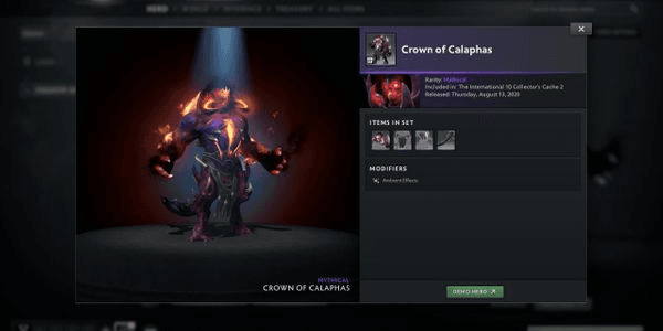 Gambar Product Crown of Calaphas (Bundle Shadow Demon Collector's Cache TI 10)