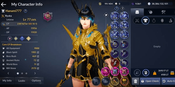 Gambar Product Akun Black Desert Mobile Murah Part. 01