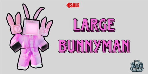 Gambar Product Large Bunnyman - Toilet Tower Defense