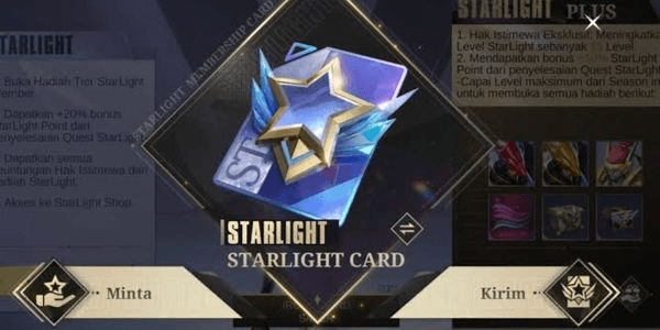 Gambar Product STARLIGHT MEMBER CARD