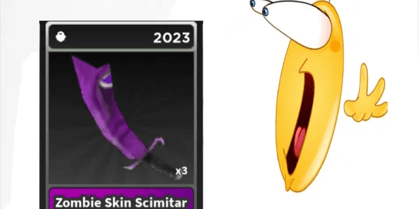 Zombie skin Scimitar Survival the killer STK