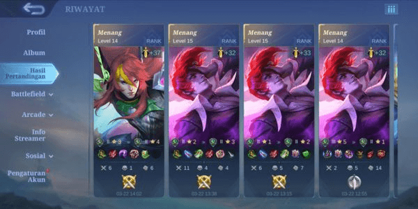 Gambar Product Mythic Per Bintang