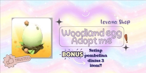 Gambar Product Woodland egg - Adopt me