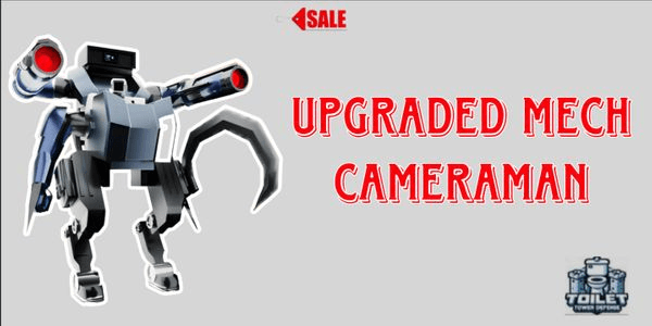 Gambar Product Upgraded Mech Cameraman - Toilet Tower Defense