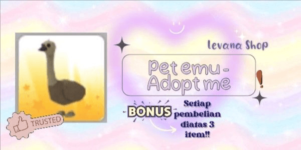 Gambar Product Emu - Adopt me