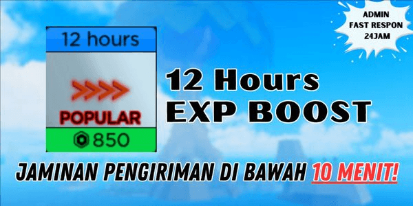 Gambar Product 2x EXP Boosts (12 Jam)