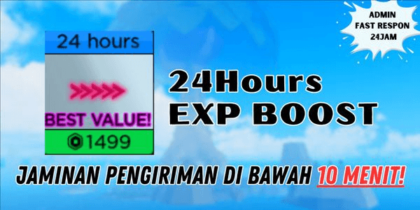 Gambar Product 2x EXP Boosts (24 Jam)