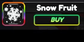 Gambar Product Snow Fruit | One Fruit Simulator