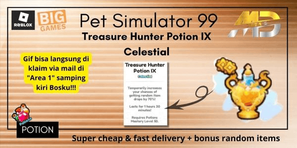 Gambar Product Treasure Hunter Potion IX
