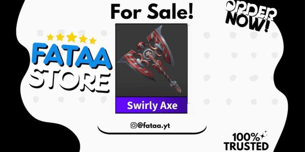 Gambar Product Swirly Axe - Murder Mystery 2