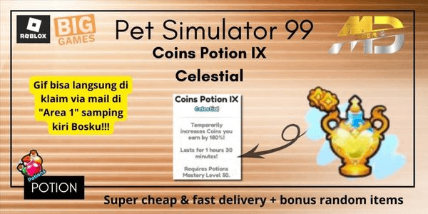 Gambar Product Coins Potion IX