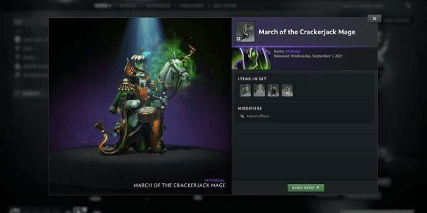 Gambar Product March of the Crackerjack Mage (Rubick Set Aghanim's 2021 Collector's Cache)