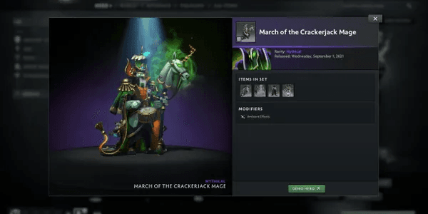 March of the Crackerjack Mage (Rubick Set Aghanim's 2021 Collector's Cache)