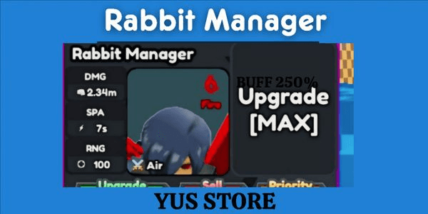 Gambar Product RABIT MANAGER - TOUKA | ALL STAR TOWER DEFENSE