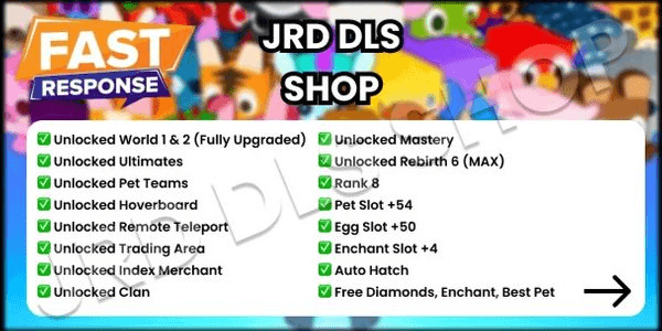 Gambar Product Pet Simulator 99 Account - Open All Map | Pet Slot +54 & Egg Slot +50 & Max Upgrade Map - Rank 8