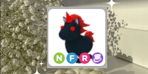 Gambar Product NFR Evil unicorn, evil unicorn, adopt me