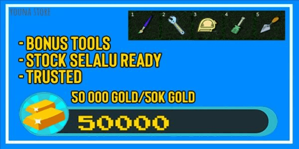 Gambar Product RBL Account Build a Boat For Treasure 50K Gold