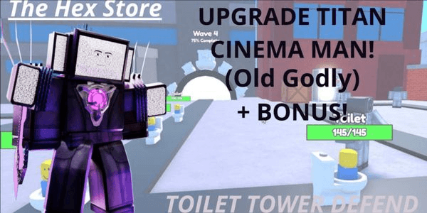 Gambar Product UPGRADE TITAN CINEMA MAN! (Old Godly) (TTD)