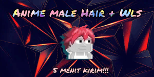 Anime Male Hair + Wls Bonus
