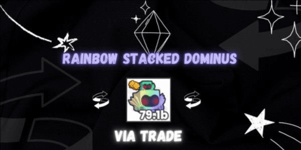 Gambar Product Rainbow Stacked Dominus (79.1b) | Pet Simulator 99