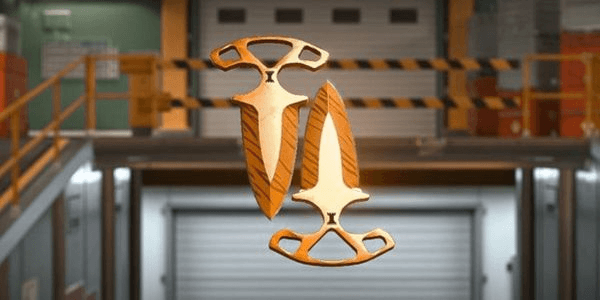 Gambar Product Shadow Daggers | Tiger Tooth (Factory New)