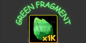 1k Green Fragments | Anime Fighters Simulator