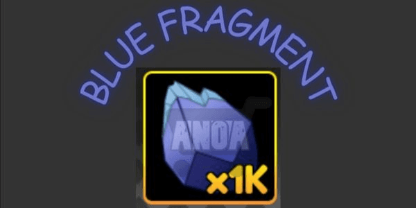 Gambar Product 1k Blue Fragment | Anime Fighters Simulator