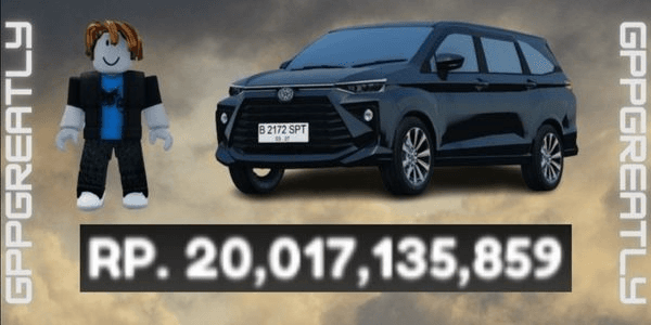 Gambar Product Akun CDID (Car Driving Indonesia) uang 20 Miliar