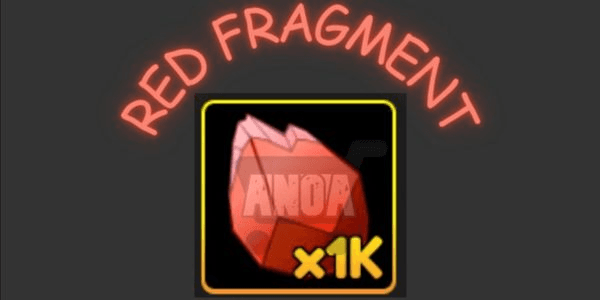 Gambar Product 1k Red Fragment | Anime Fighters Simulator
